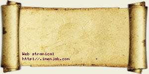 Tina Kićanović vizit kartica